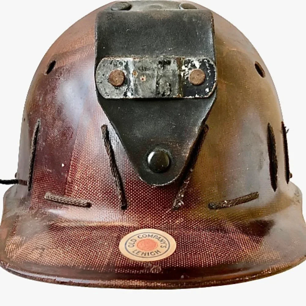 Vintage Coal Miners Helmet Anthracite Lehigh PA